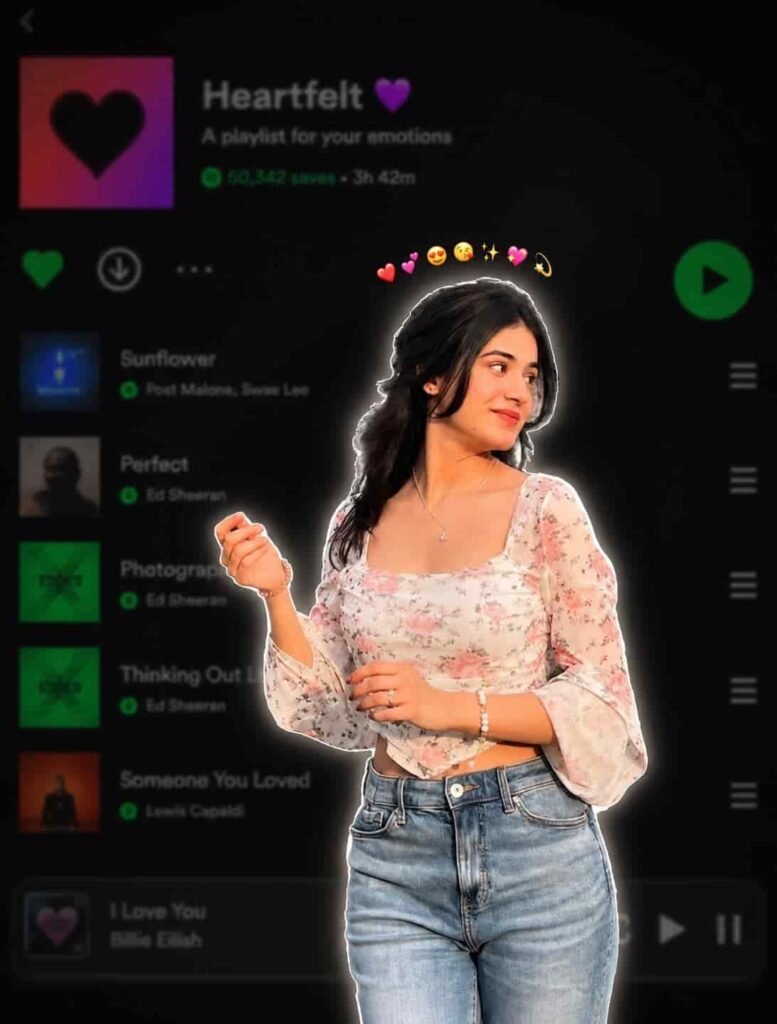 AI editing prompt example
