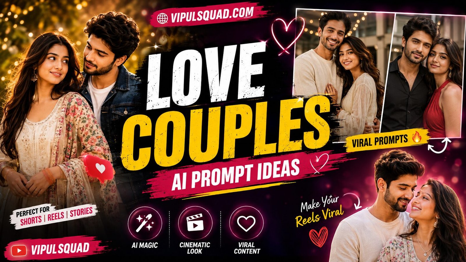 viral love couple ai photo editing prompt guide