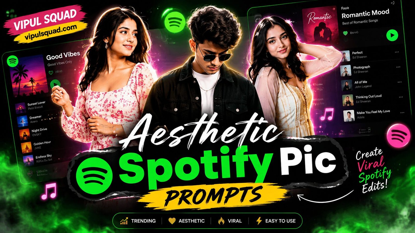 Aesthetic Spotify Background Photo Prompt Guide