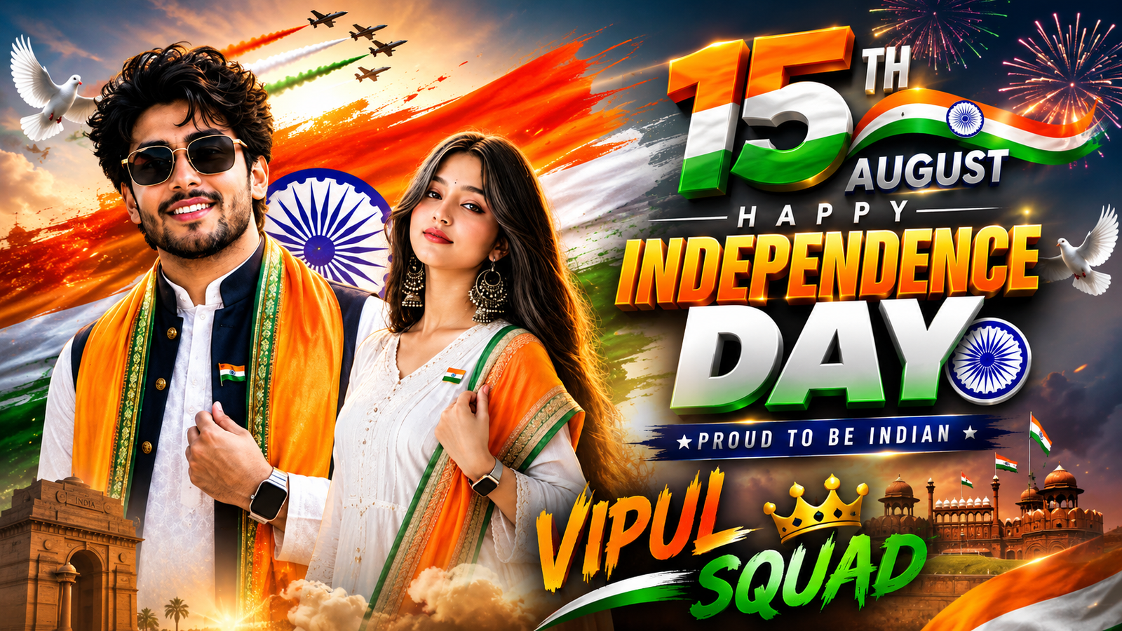 vipul squad 15 augest