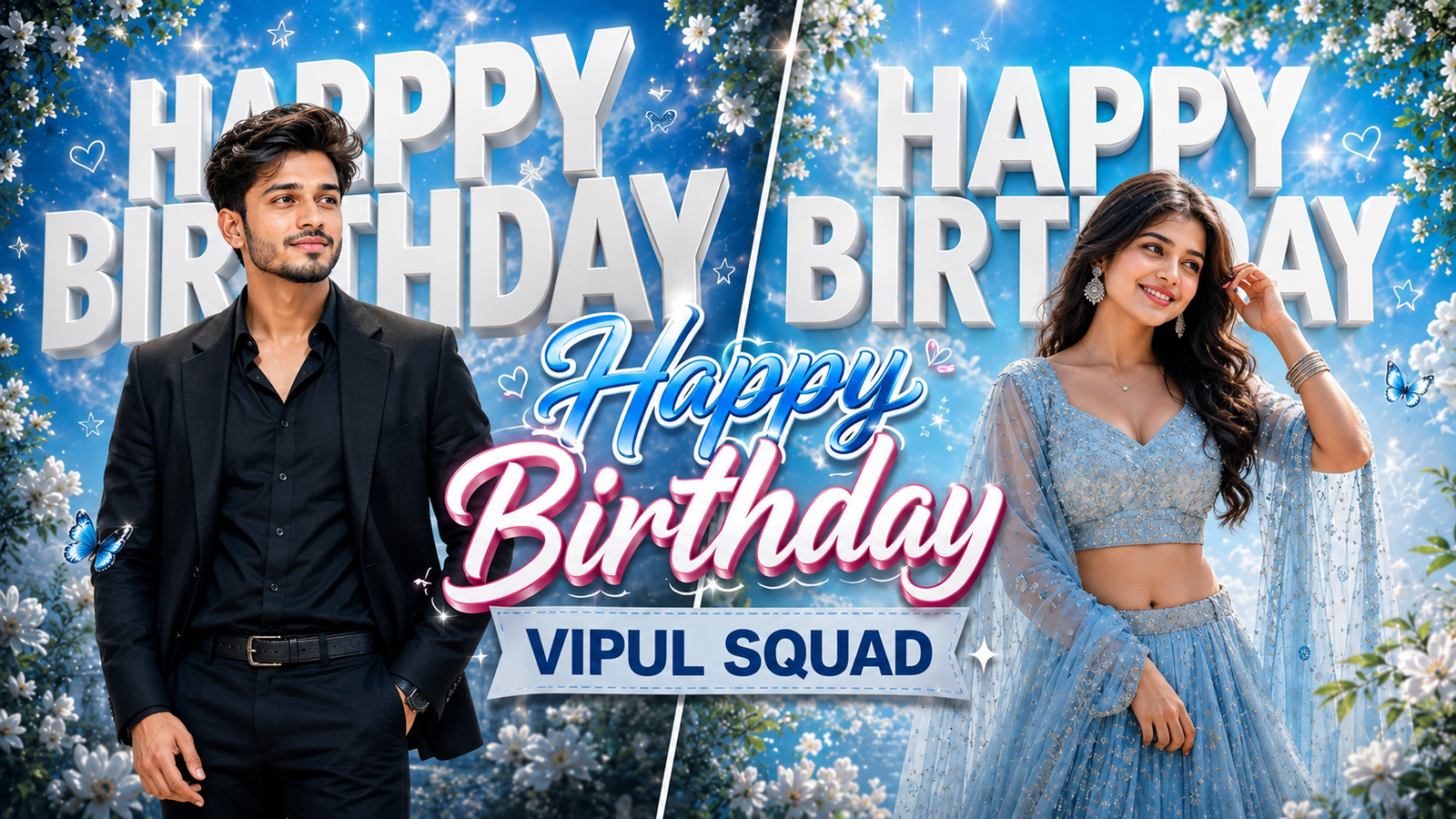 Vipul Squad Happy birthday